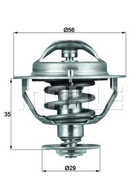 Termostat,lichid racire (TX7382D MAH) Citroen,EMGRAND,FSO,GEELY,LEXUS,MINI,MITSUBISHI,PEUGEOT,SUBARU,TOYOTA