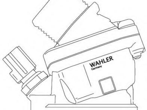 Termostat,lichid racire VOLVO S80 I limuzina (TS, XY), VOLVO V70 Mk II (SW), VOLVO S60 I limuzina - WAHLER 4816.90D