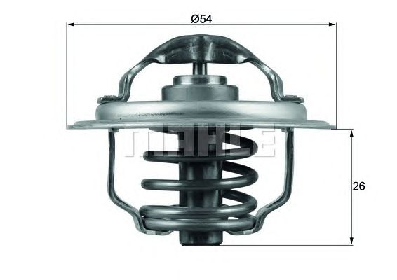 Termostat lichid racire VW 87C 2,0TDI 03- MITSUBISHI - Cod intern: W20166327 - LIVRARE DIN STOC in 24 ore!!!