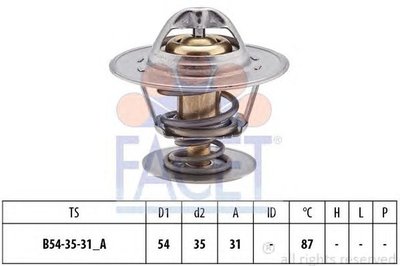 Termostat lichid racire VW GOLF III 1H1 FACET FA 7