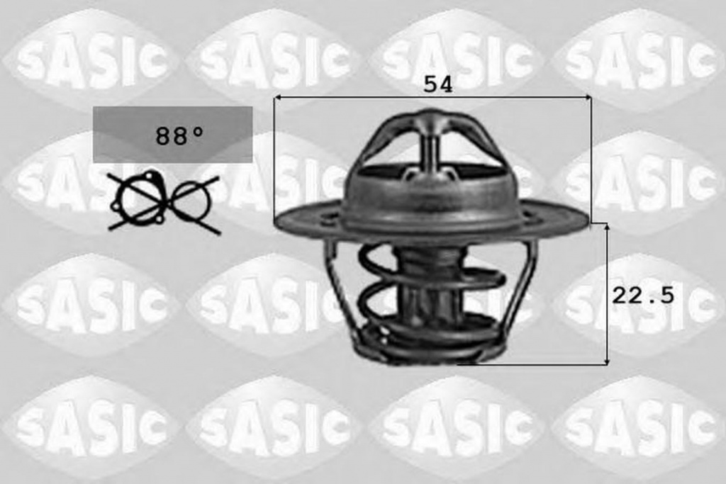 Termostat lichid racire VW GOLF V 1K1 SASIC 9000742