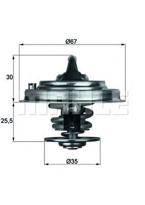 Termostat,lichid racire VW PHAETON (3D) (2002 - 20
