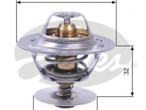 Termostat,lichid racire VW TOURAN (1T1, 1T2) (2003 - 2010) GATES TH11287G1 piesa NOUA