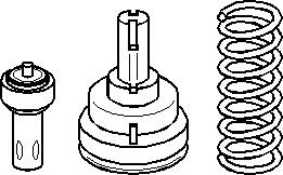 Termostat,lichid racire VW TOURAN (1T1, 1T2), AUDI A3 (8P1), VW RABBIT V (1K1) - TOPRAN 113 291