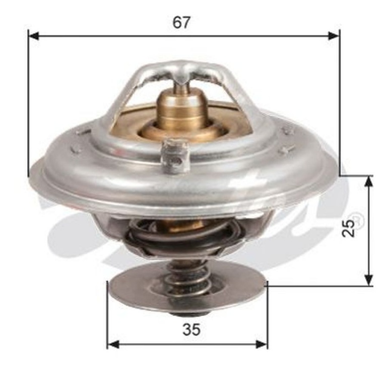 Termostat lichid racire VW VENTO 1H2 GATES TH14380G1