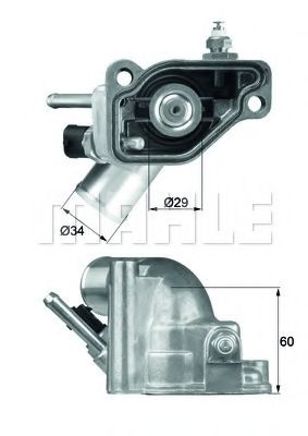 Termostat OPEL ASTRA G Cabriolet (F67) (2001 - 200