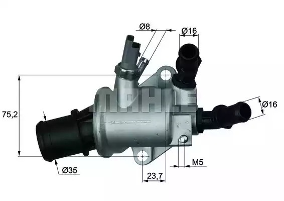 Termostat Opel Vectra C 1.9 Cdti Behr