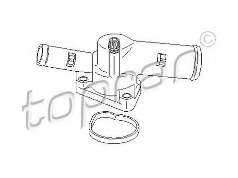 Termostat RENAULT SYMBOL II (LU1/2_) (2008 - 2016) TOPRAN 700 571