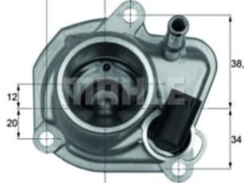 Termostat sistem racire (87?C, in carcasa) CHRYSLER PT CRUISER 2.2D 03.02-12.10