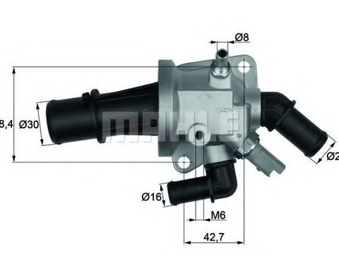 Termostat SUZUKI IGNIS II (2003 - 2016) MAHLE ORIGINAL TI 153 88