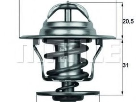 Termostat VW JETTA   (16) (1978 - 1987) MAHLE ORIGINAL TX 15 84D