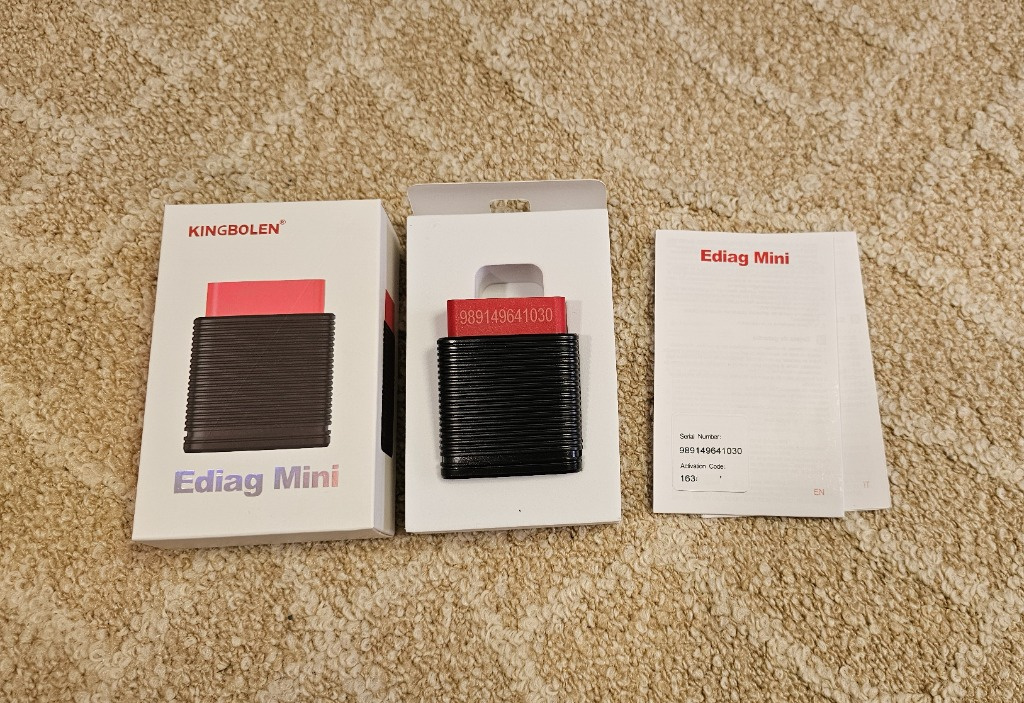 Tester auto KINGBOLEN EDIAG MINI - diagnoza pe toate sistemele