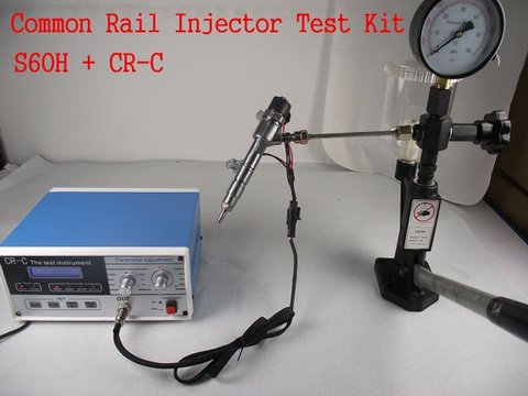 Tester injectoare complet 2in1 CR-C diesel common rail + S60H Nozzle Validator