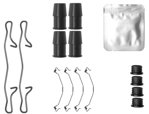 TEXTAR Set accesorii, placute frana 82560000 se potriveste la VOLVO ASIA XC60 II 2019 2020 2021 2022 2023 2024 2025