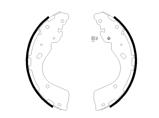 TEXTAR Set saboti frana 91081800 se potriveste la NISSAN NAVARA NP300 pick-up (D23, D23T) 2014 2015 2016 2017 2018 2019 2020 2021 2022