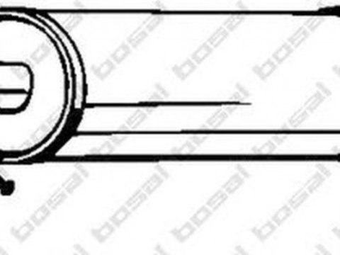 Toba esapament AUDI A3 8L1 BOSAL 105-497