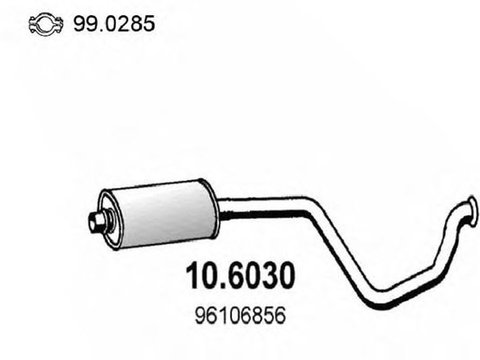 Toba esapament CITROEN XANTIA Break X1 ASSO 106030