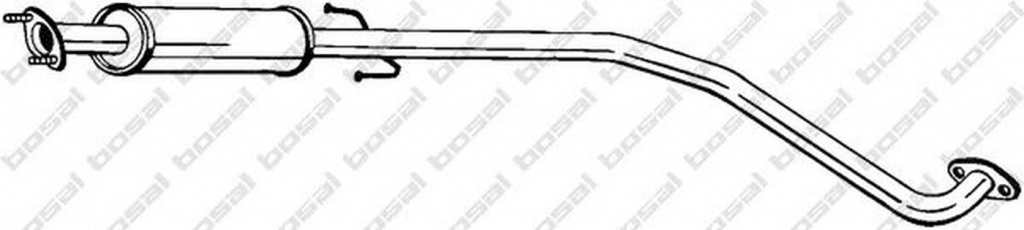 Toba esapament DAEWOO KALOS limuzina Klass BOSAL 284-337