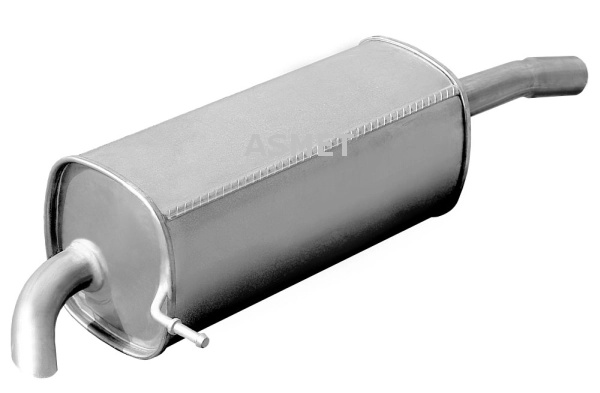 Toba esapament finala ASMET 07.146 pentru masina FORD FIESTA V (JH_, JD_) A9JA; A9JB 1299cc 69cp 51kW 2001 2002 2003 2004 2005 2006 2007 2008