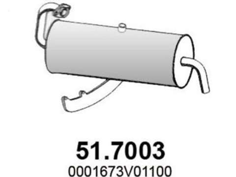 Toba esapament finala ASSO 51.7003