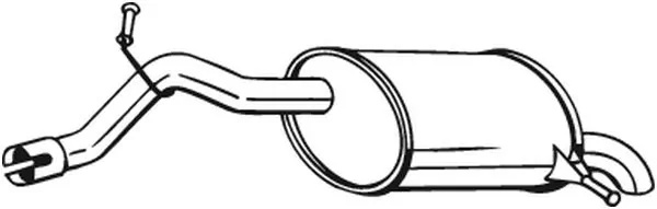 Toba esapament finala Bosal CITROËN C5 III (RD_) 2009-2017 - 190-085