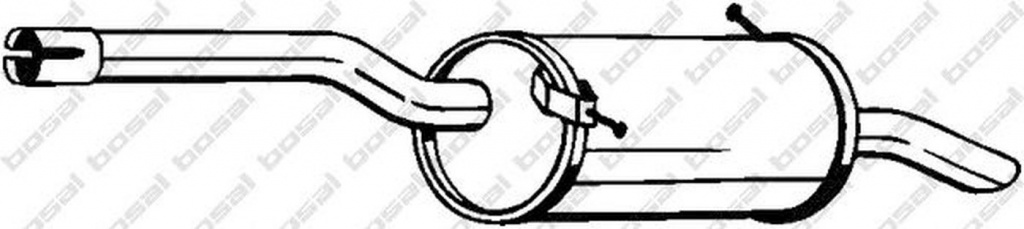 Toba esapament finala CITROEN BERLINGO B9 BOSAL 135-103