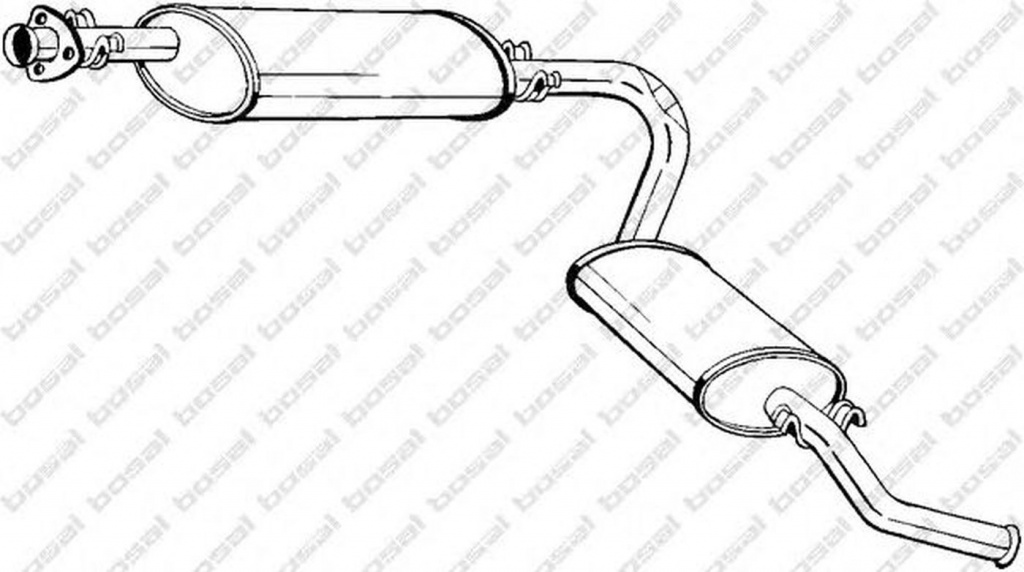 Toba esapament finala CITROEN JUMPER caroserie 230