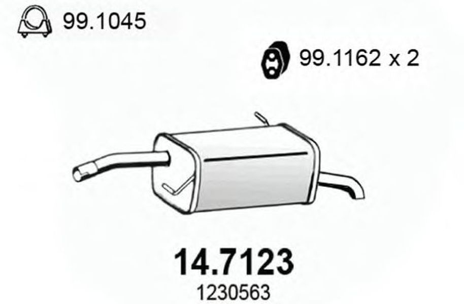 Toba esapament finala FORD FUSION JU ASSO 147123