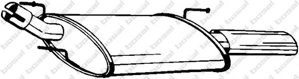 Toba esapament finala FORD PUMA (EC_) (1997 - 2002) BOSAL 154-327