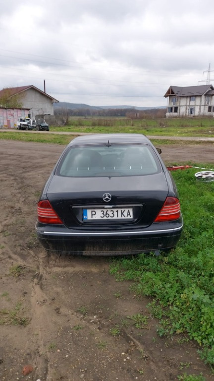 Toba esapament finala Mercedes S-Class W