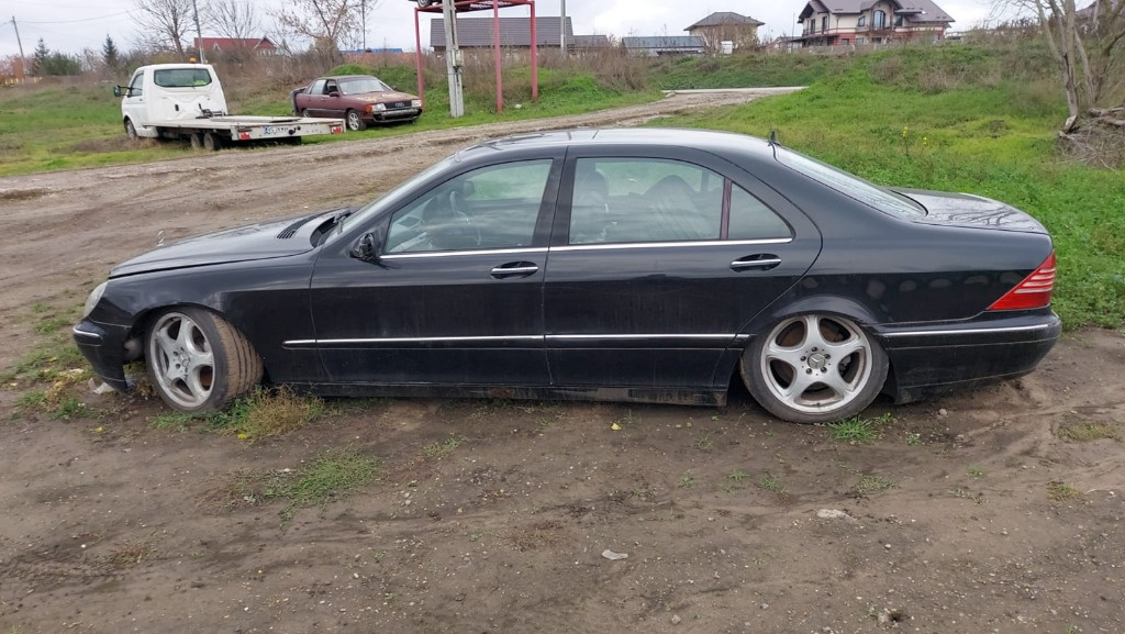 Toba esapament finala Mercedes S-Class W