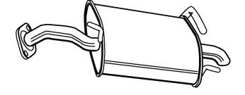 Toba esapament finala NISSAN PRIMERA (P12) (2002 - 2016) WALKER 22391