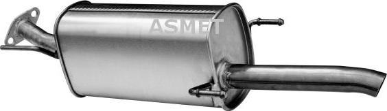 Toba esapament finala OPEL ASTRA G limuzina F69 ASMET 05.161