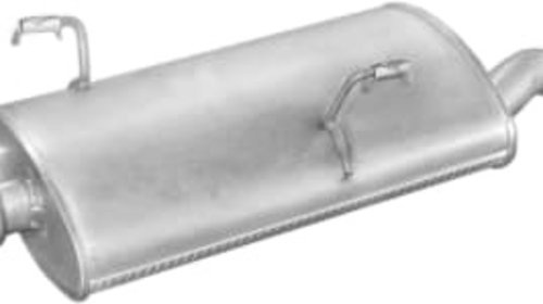 Toba esapament finala PEUGEOT 206 1.4D/1.9 09.98-04.09