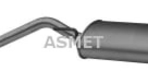 Toba esapament finala SEAT IBIZA III, SKODA FABIA I, VW POLO 1.2 07.01-03.08