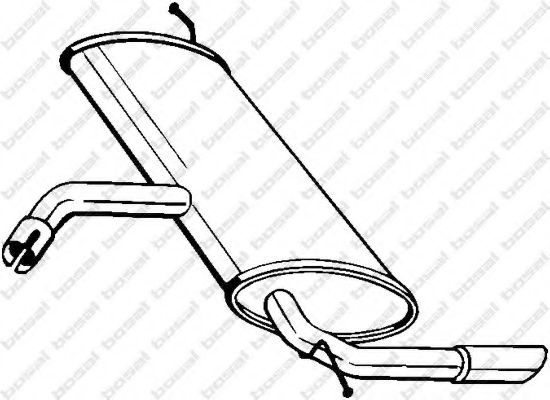 Toba esapament finala SEAT TOLEDO III (5P2) (2004 - 2009) QWP WEX9656