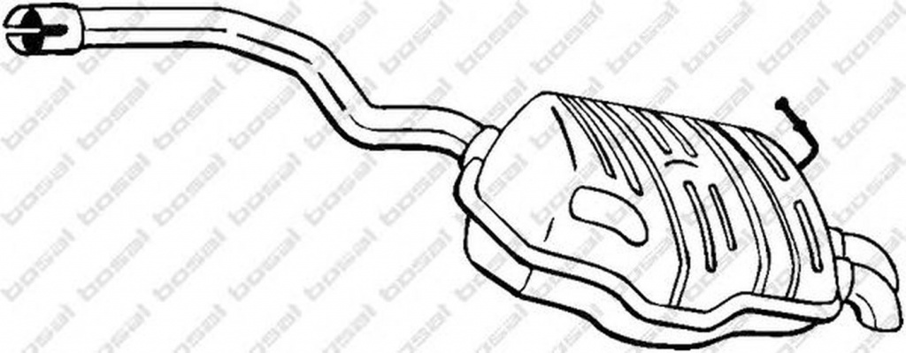 Toba esapament finala SKODA OCTAVIA 1Z3 BOSAL 220-