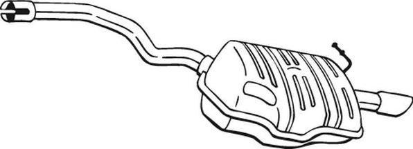 Toba esapament finala SKODA OCTAVIA 1Z3 BOSAL 220-