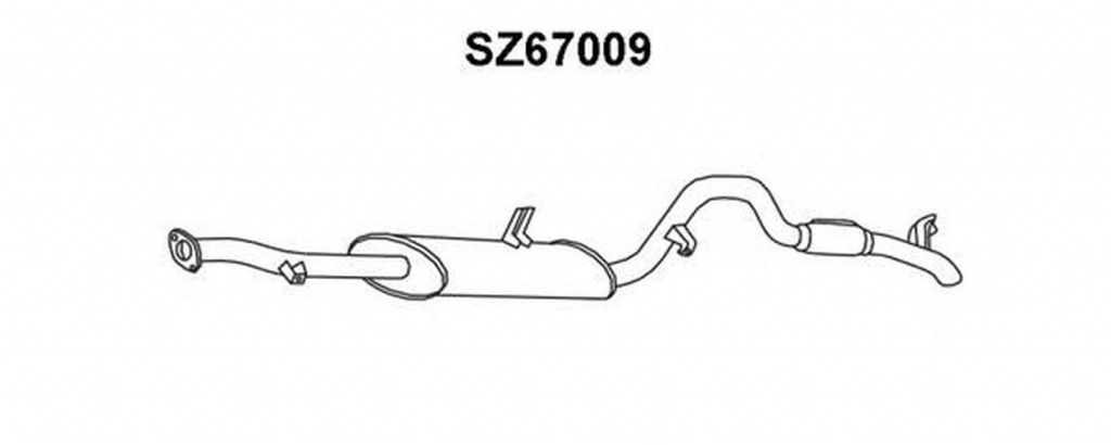 Toba esapament finala SUZUKI VITARA Cabrio ET TA VENEPORTE SZ67009