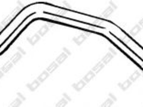 Toba esapament finala TOYOTA LAND CRUISER Hardtop (_J7_) (1990 - 1996) BOSAL 286-013