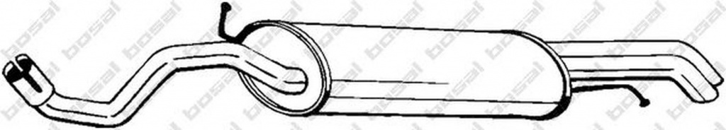 Toba esapament finala VW GOLF IV Variant 1J5 BOSAL 281-999