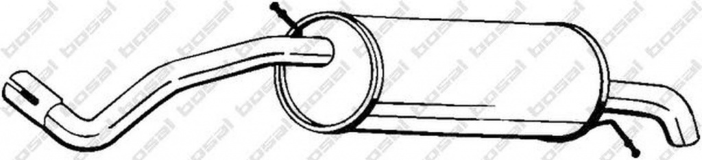 Toba esapament finala VW POLO 6R 6C BOSAL 233-347