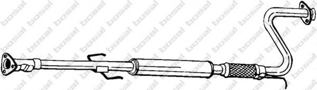 Toba esapament HONDA ACCORD V cupe CD BOSAL 284-213