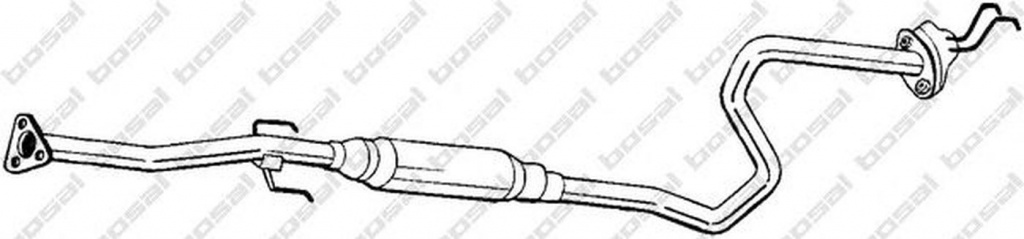 Toba esapament HONDA CIVIC V cupe EJ BOSAL 287-619