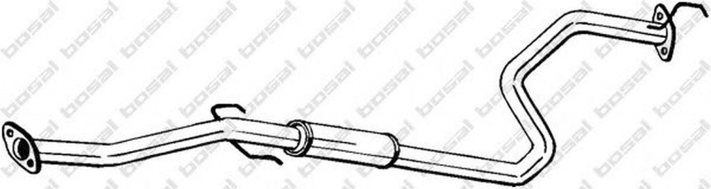 Toba esapament HONDA CIVIC VI Aerodeck MB MC BOSAL 292-349