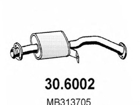 Toba esapament HYUNDAI GALLOPER II JK-01 ASSO 306002