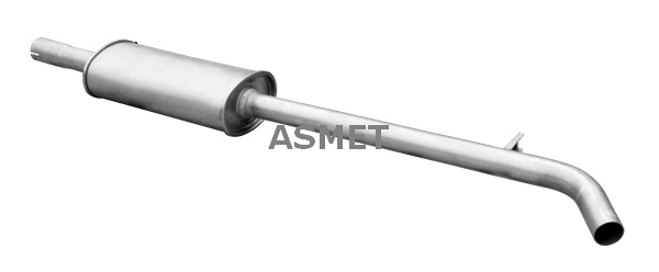 Toba esapament intermediara ASMET 10.131 la masina RENAULT CLIO III (BR0/1, CR0/1) K4J 780 1390cc 98cp 72kW 2005 2006 2007 2008 2009 2010 2011 2012 2013 2014