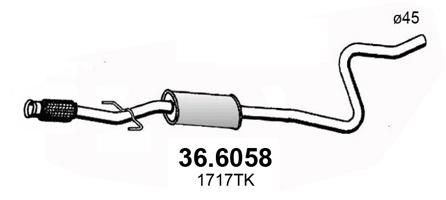 Toba esapament intermediara ASSO 36.6058