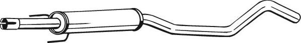 Toba esapament intermediara - Bosal 285-957