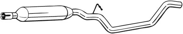 Toba esapament intermediara Bosal VW PASSAT B6 (3C2) 2005-2010 - 283-937